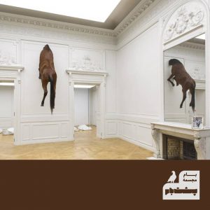 اسب- دیوار- موزه- آمریکا