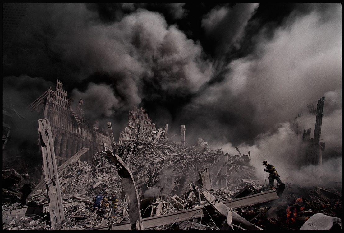 9-باقی مانده برج های دوقلو در انفجار یازده سپتامبر. 2001، آمریکا، جیمز نچوی