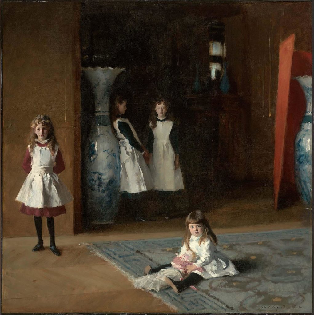 John Singer Sargent, The Daughters of Edward Darley Boit (1882). Courtesy of the Museum of Fine Arts, Boston.