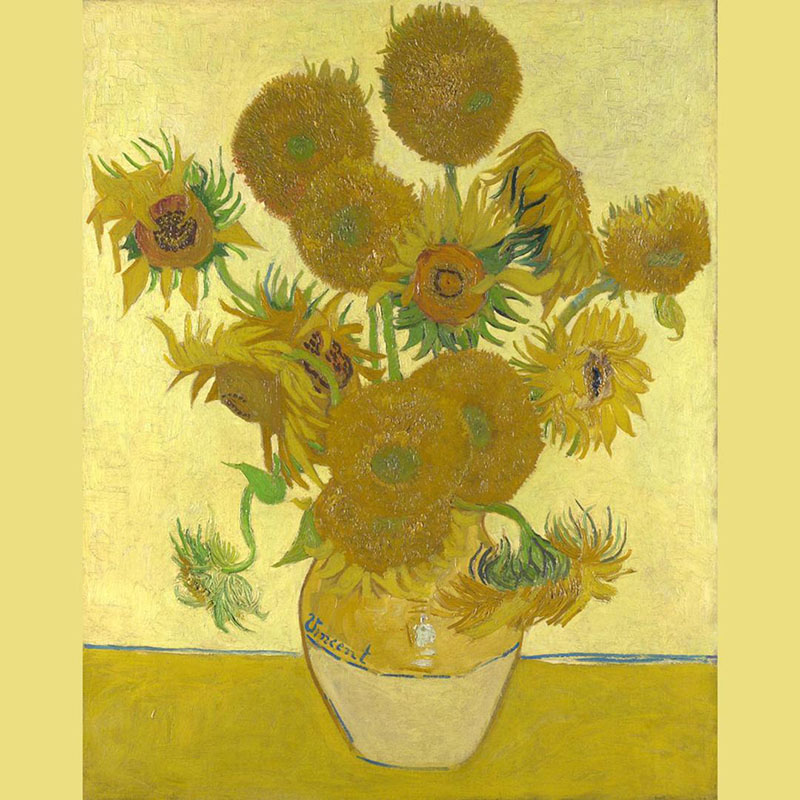 تابلو Sunflowers اثر ون گوک
