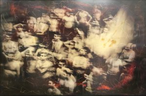 عکس حمید جانی پور در نمایشگاه گلوبندک در گالری دنا