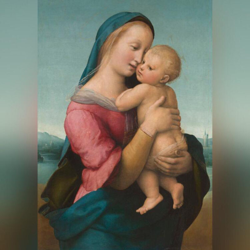 Raphael, Virgin with the Child (Madonna Tempi)(1507-1508).