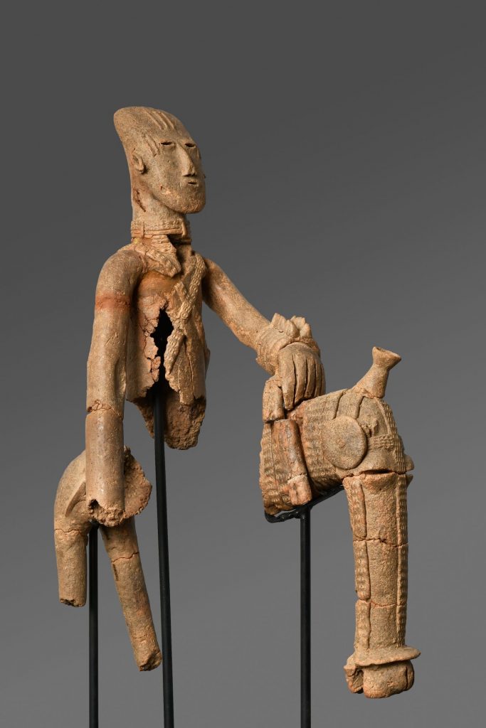 Equestrian Bura-Asinda-Sikka Site, Niger (3rd–10th century) Terracotta.
