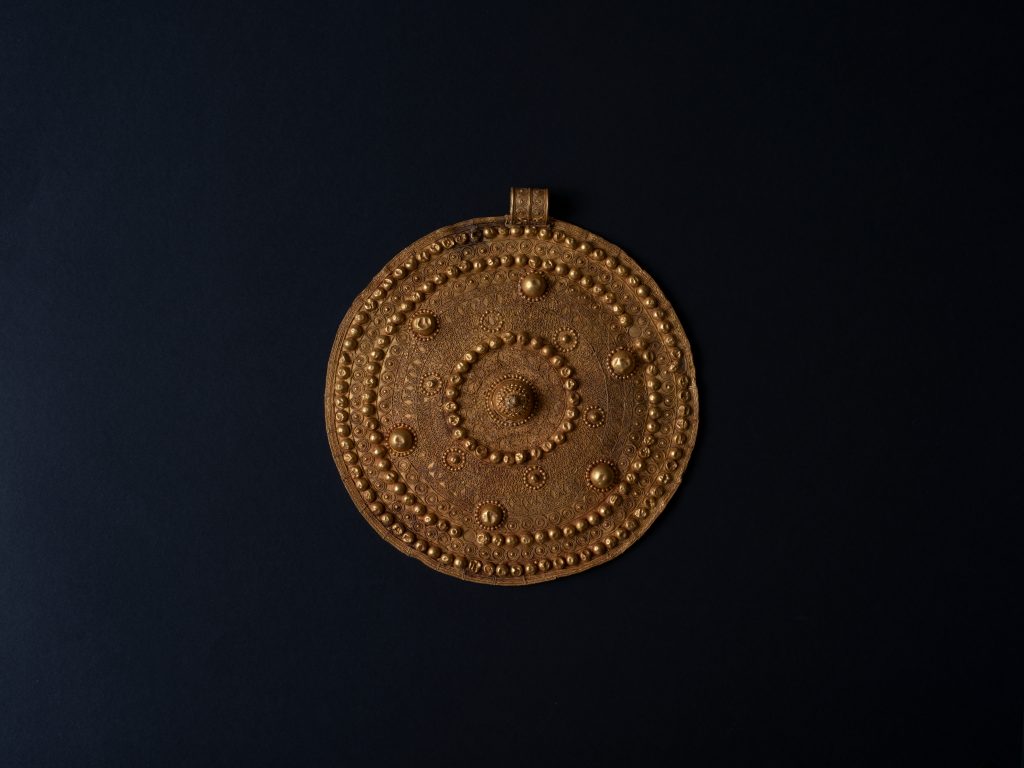 Pectoral (The Rao Pectoral) Rao/Nguiguela, Senegal (12th–13th century) Gold.