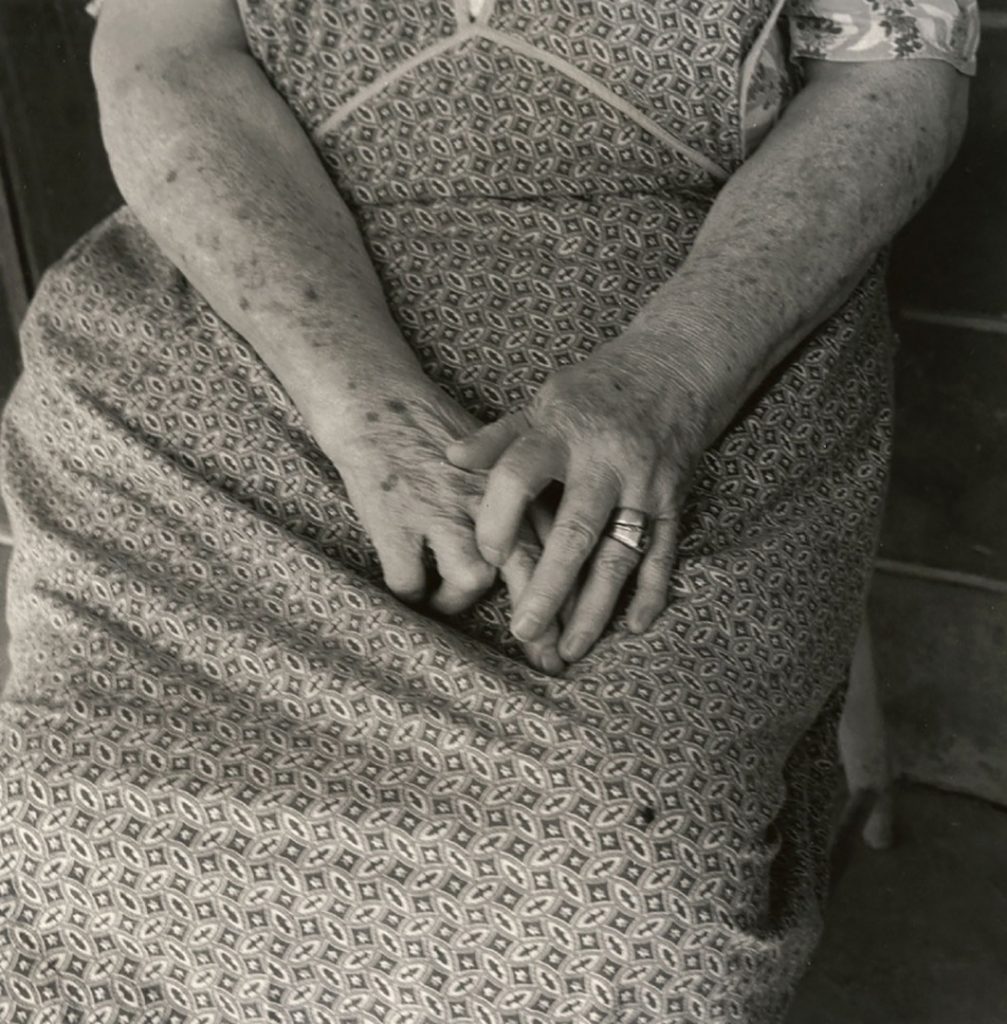 7-C-Dorothea Lange Hands, Toquerville, Utah 1953