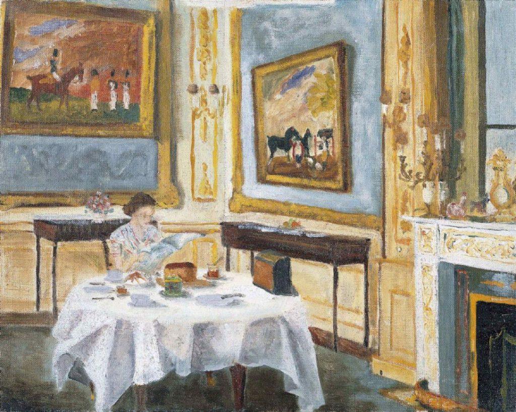 Prince Philip, Duke of Edinburgh, The Queen at Breakfast (1965). Courtesy of the Royal Collection Trust